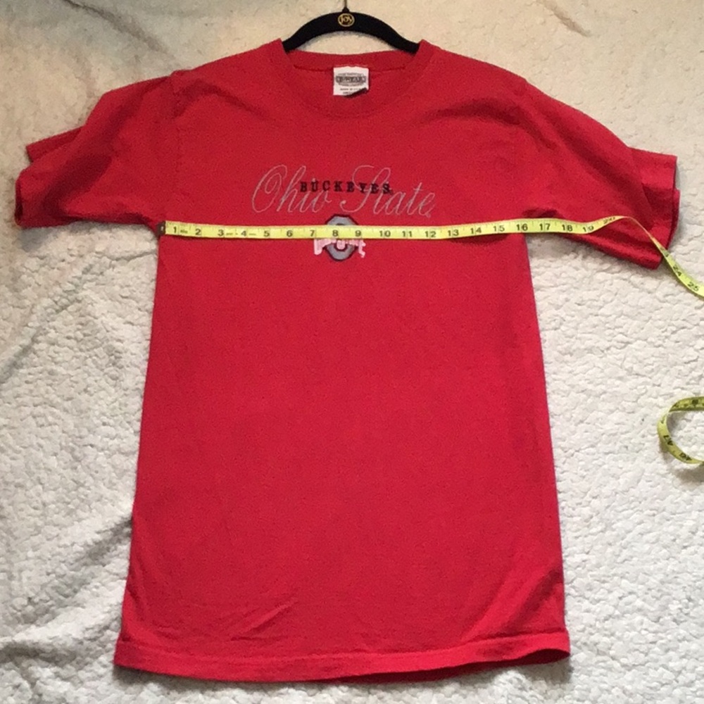 🌴Vintage 🏈 Ohio State Buckeyes Long T-Shirt, ladies size tee - Picture 5 of 8